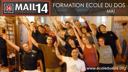 Formation Ecole du Dos Mai 2013